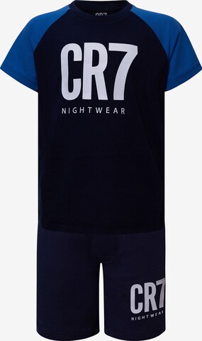 Pyjama ' Boys BASIC Short ' CR7 - Cristiano Ronaldo en bleu : devant