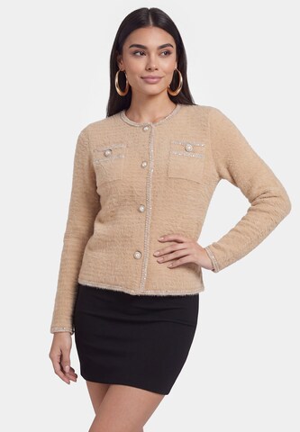 Blazer faina en beige : devant