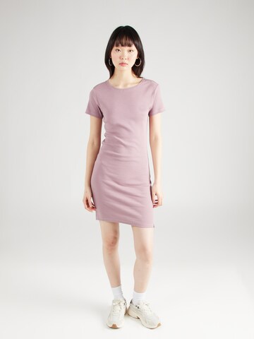 Sublevel Dress in Purple: front