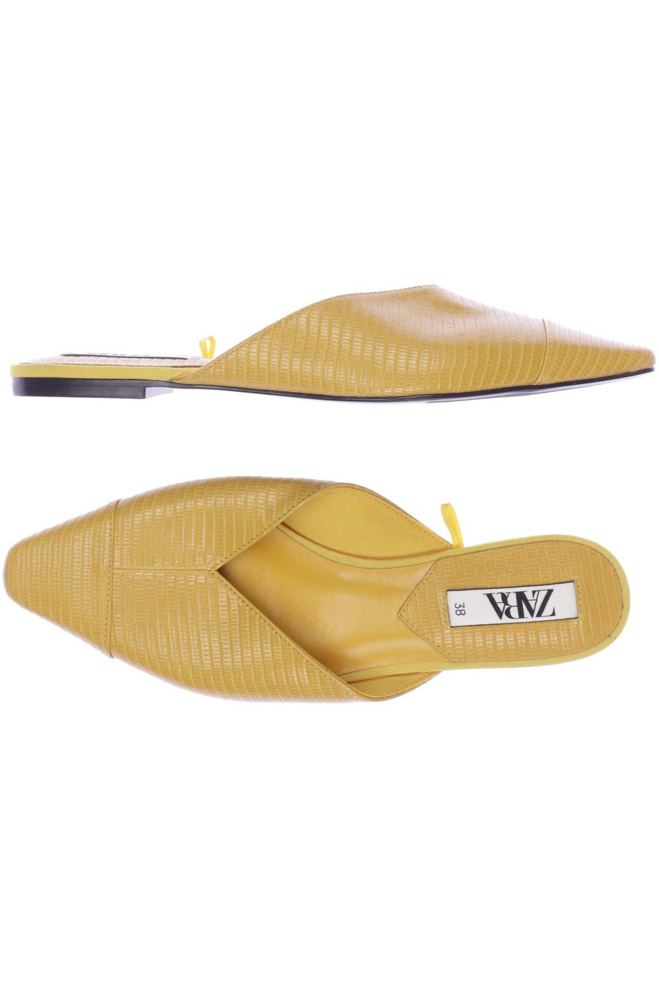 ZARA Ballerina 38 in Gelb: Vorderseite