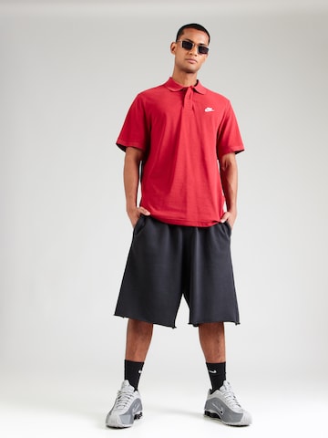 Nike Sportswear Футболка 'CLUB' в Красный