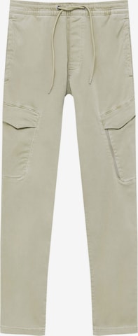 Pull&Bear Cargo trousers in Grey: front