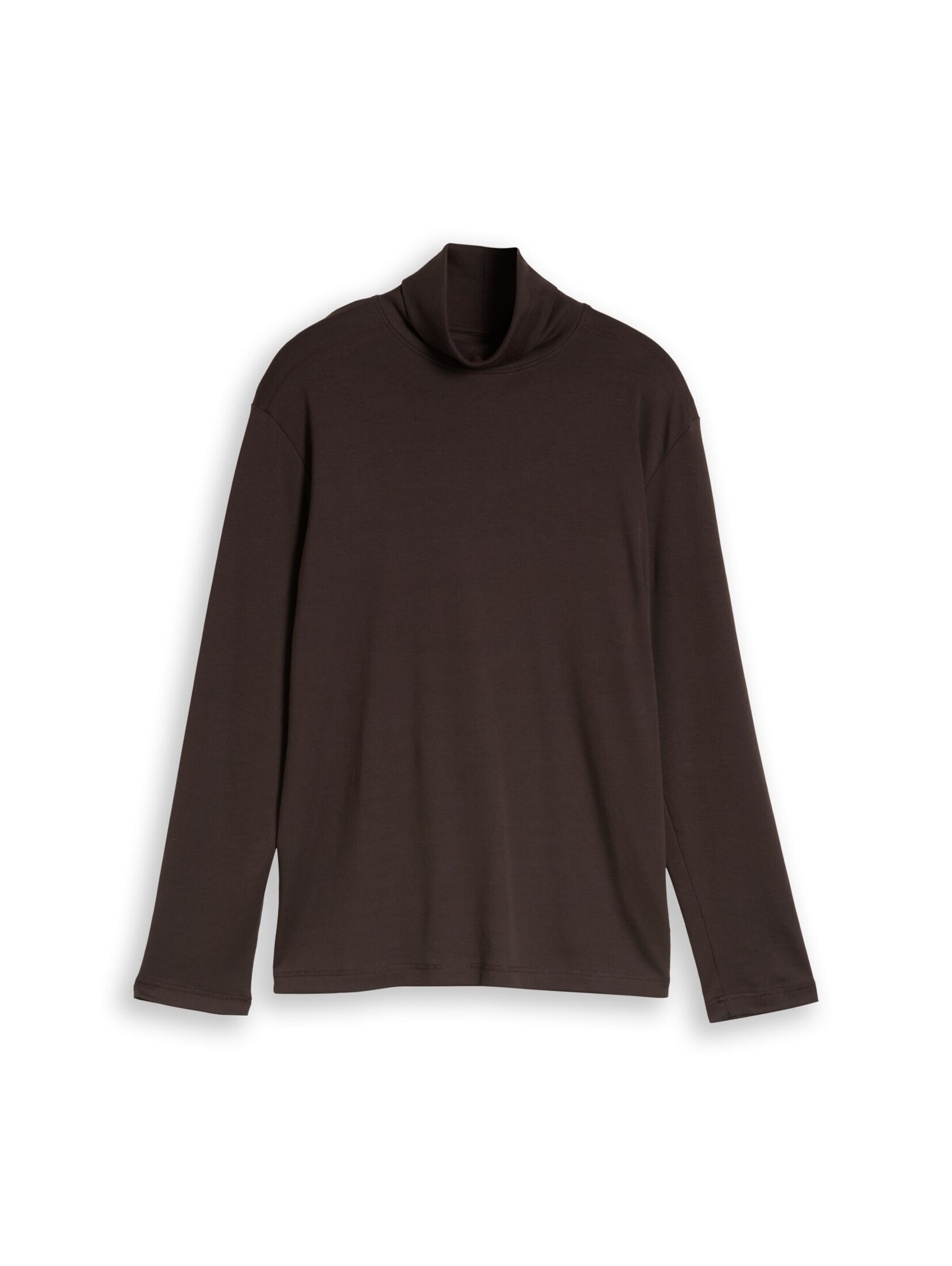 TOM TAILOR T-Shirt en XXL en brun foncé, Vue avec produit
