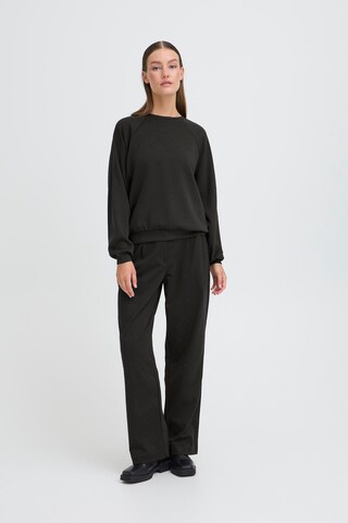 ICHI Trui 'Amias LS' in Zwart