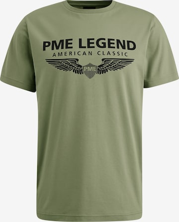 PME Legend T-Shirt in Grün: Vorderseite