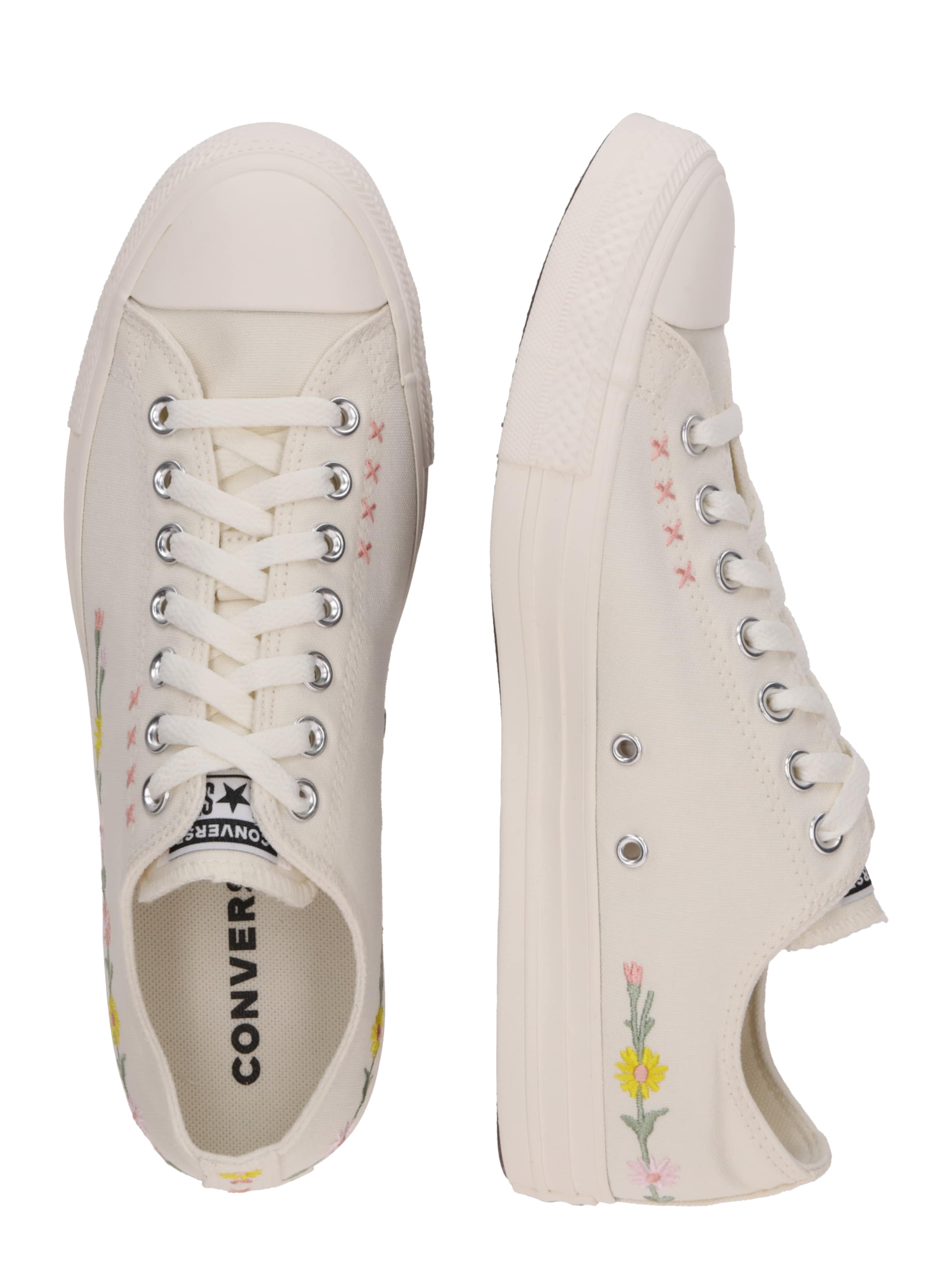 CONVERSE Ниски маратонки 'CTAS OX' в бежово