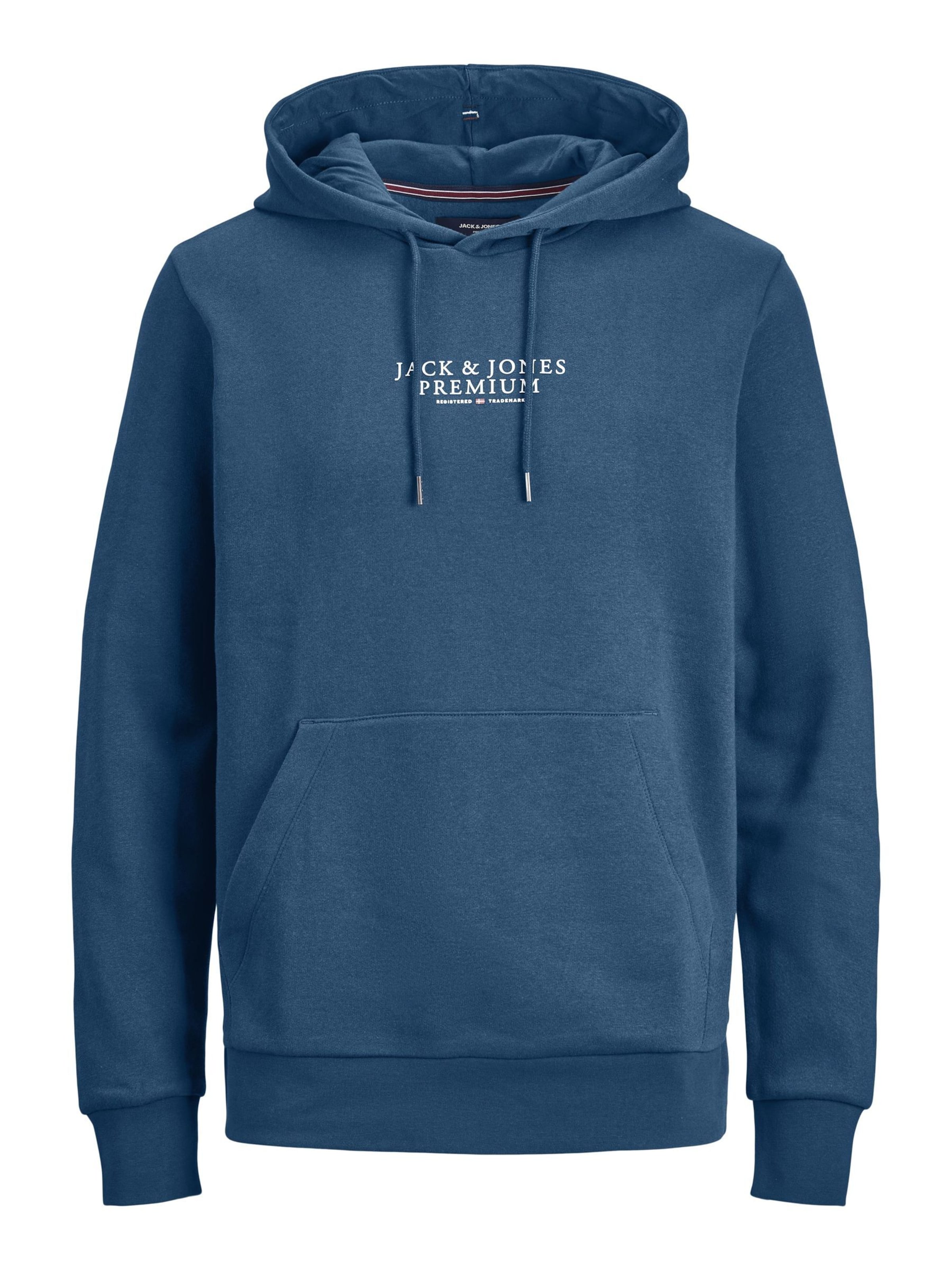 JACK & JONES Sweatshirt 'JPRBLUArchie' in Blue: front