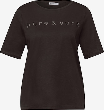 STREET ONE Shirt in Braun: Vorderseite