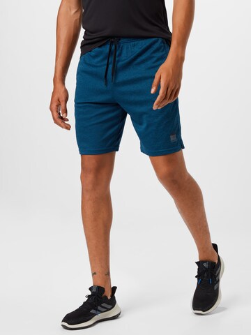 Superdry Regular Sportbroek in Blauw: voorkant