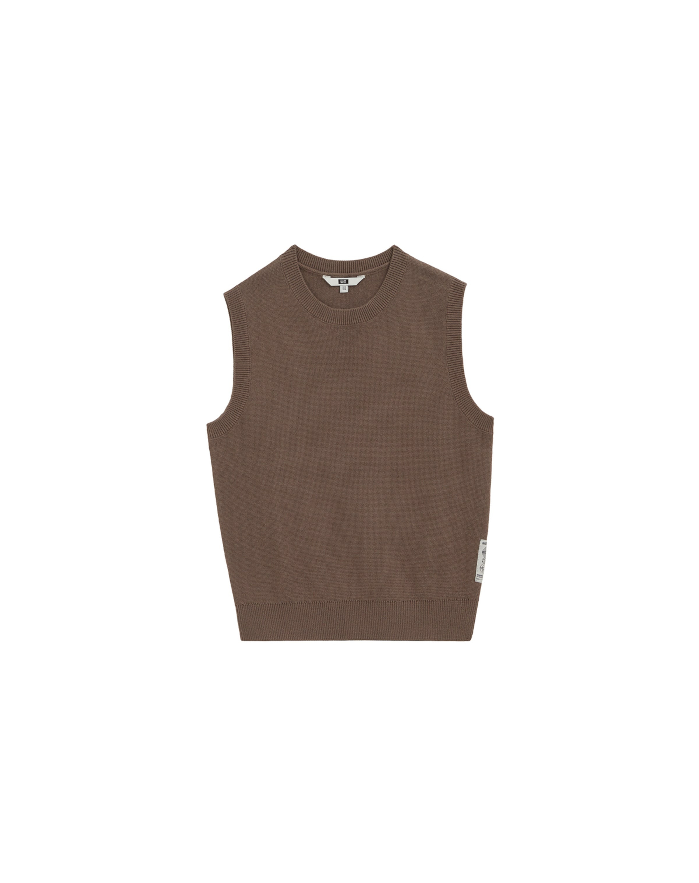 WE Fashion Sweater in Brown: front