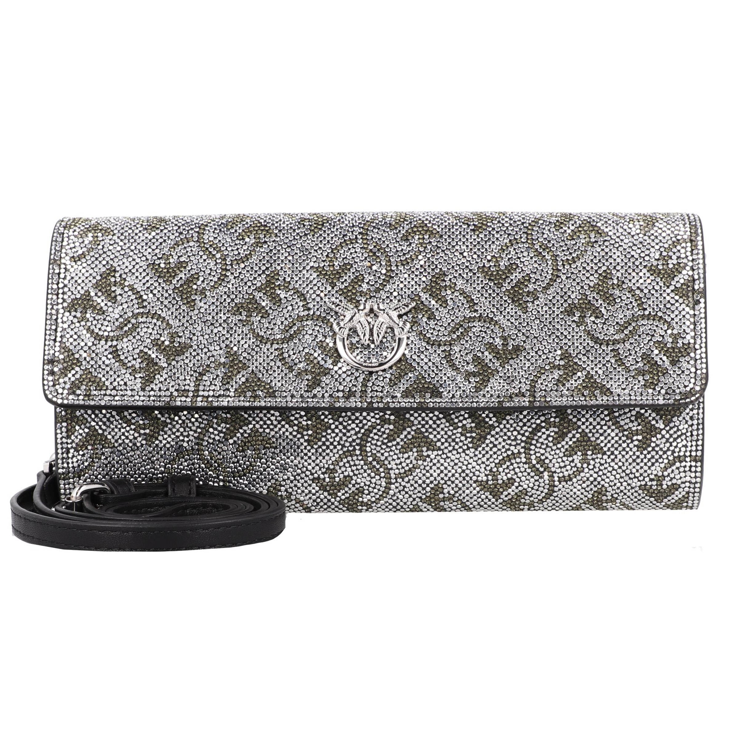 PINKO Clutch in Silver: front
