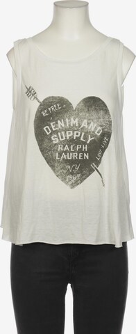 DENIM & SUPPLY Ralph Lauren Top & Shirt in S in White: front
