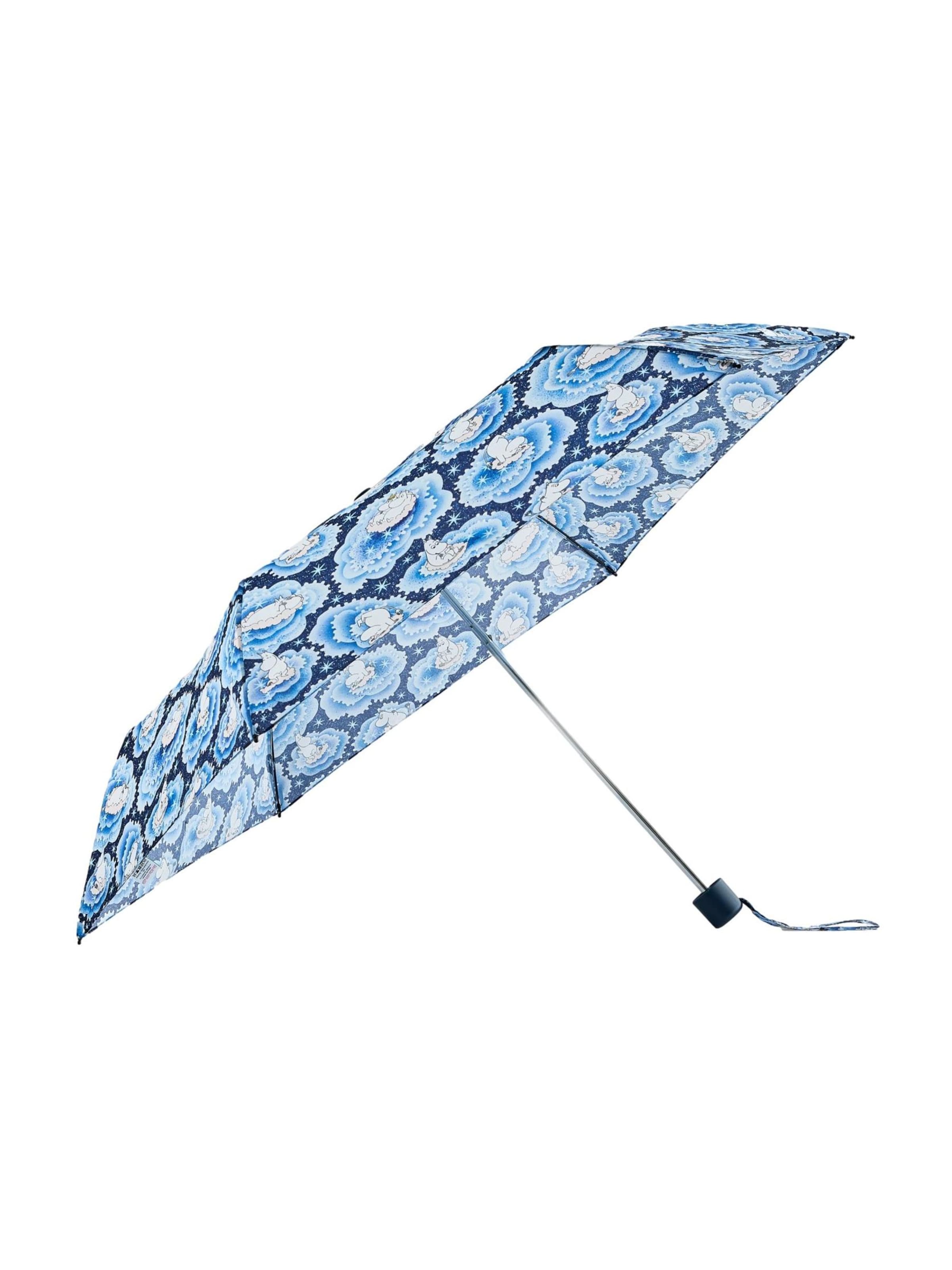 Cath Kidston Umbrella 'Mumins' in Blue: front