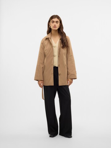 VERO MODA Ανοιξιάτικο και φθινοπωρινό παλτό 'VMCHELSEA' σε καφέ