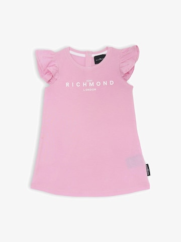 John Richmond Kleid 'Volant' in Pink: Vorderseite
