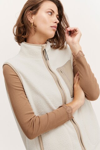 Fransa Bodywarmer in Wit