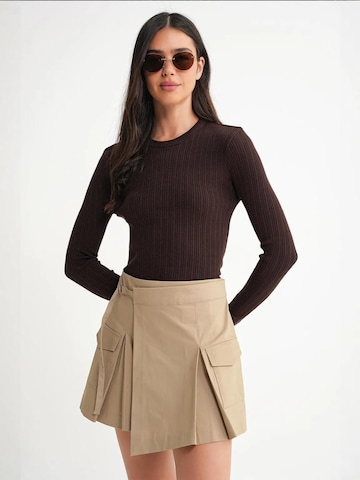 MixRay Sweater in Brown