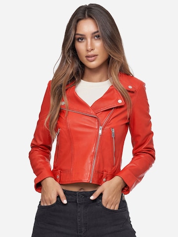 Tazzio Übergangsjacke 'F507' in Rot: Vorderseite