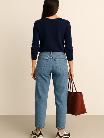 WEARABLE STORIES Sweater 'Ginny' in Blue