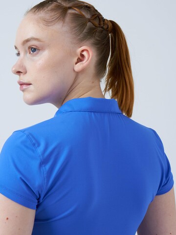 SPORTKIND Performance shirt 'Poloshirt' in Blue