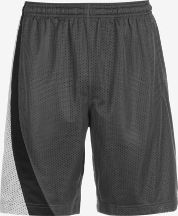 UNDER ARMOUR Loosefit Sportbroek in Grijs: voorkant