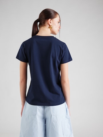 Tricou de la GUESS JEANS pe albastru