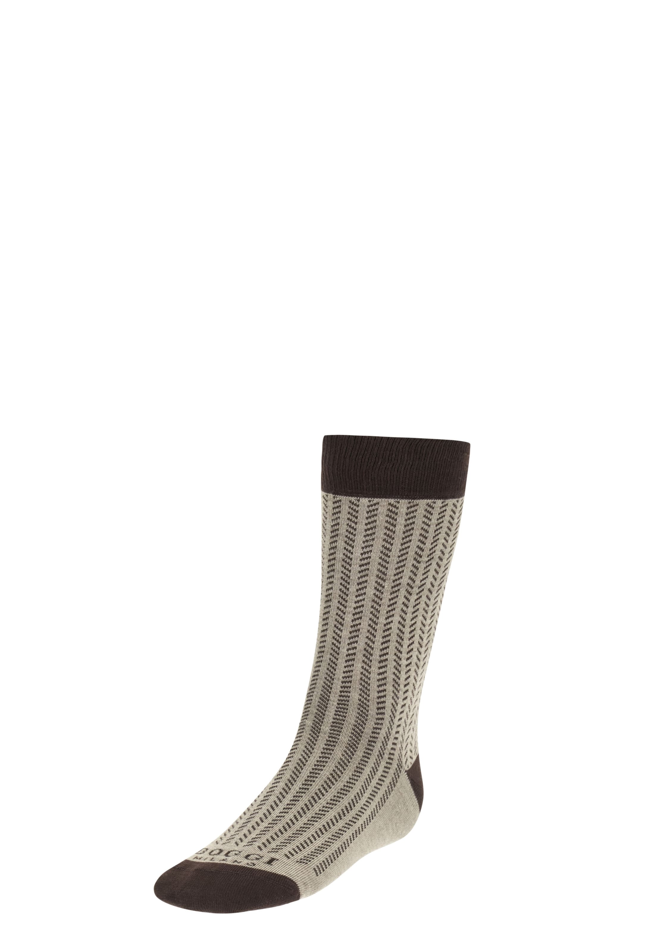 Calzino di Boggi Milano in beige: frontale