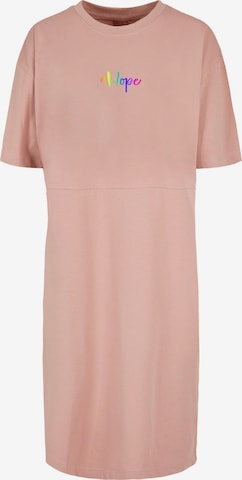 Merchcode Dress 'Hope' in Pink: front