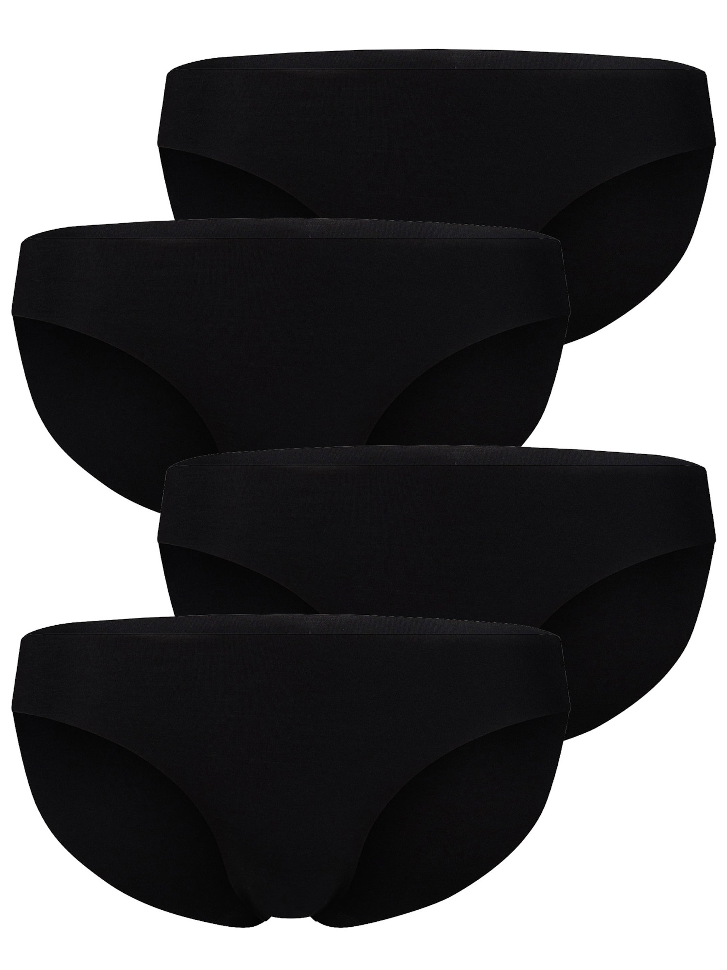 Slip ' Modal Invisible ' Skiny en noir : devant