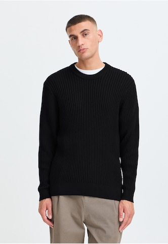 Pullover 'SDVasil' di !Solid in nero: frontale