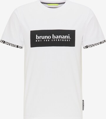 BRUNO BANANI T-Shirt 'Cooper' in Weiß: predná strana