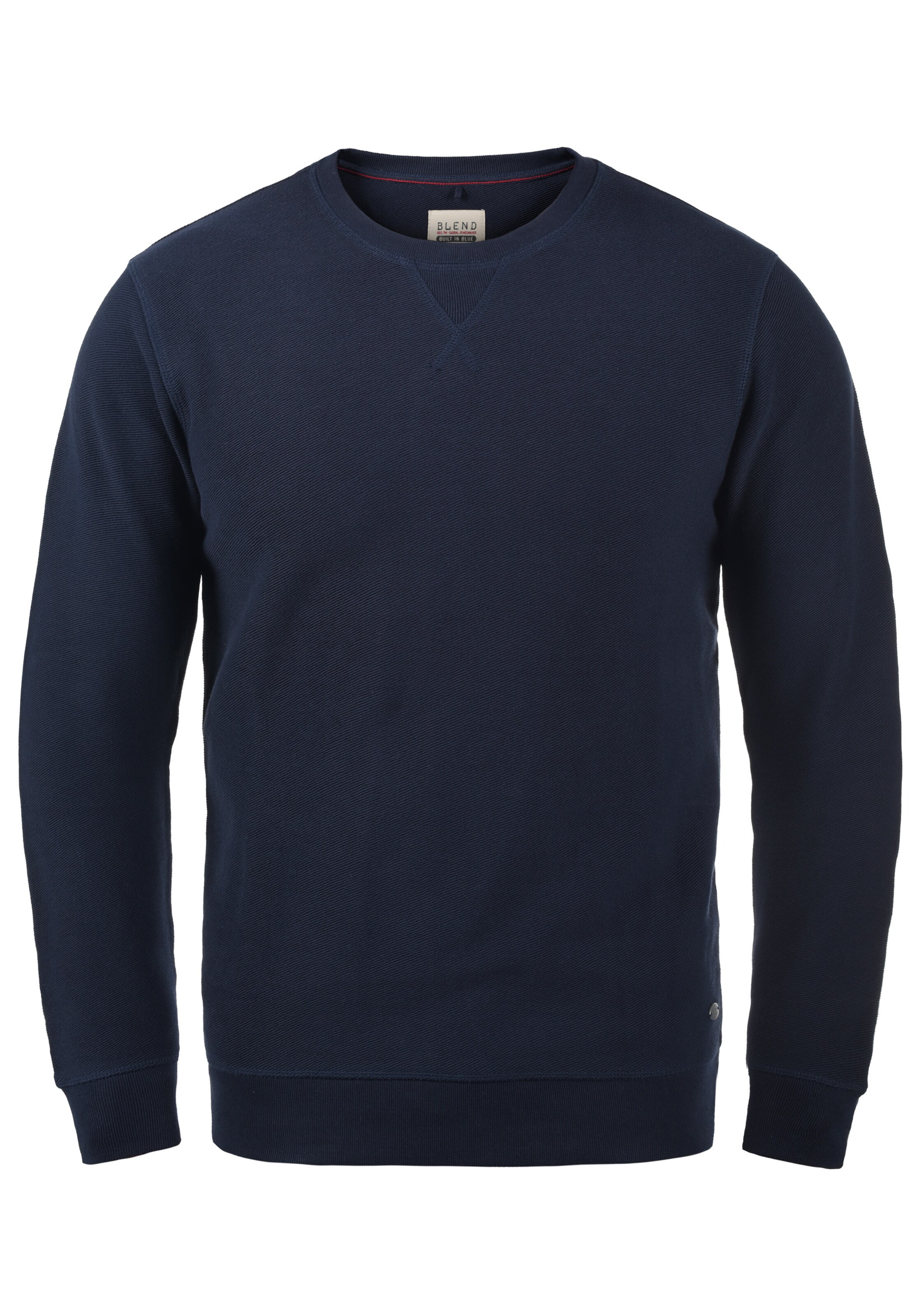 BLEND Sweatshirt 'Falk' in Blau: Vorderseite