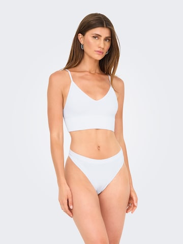 Bustier Soutien-gorge 'ONLVICKY' ONLY en beige : devant