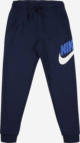 mėlyna Nike Sportswear Kelnės: priekis