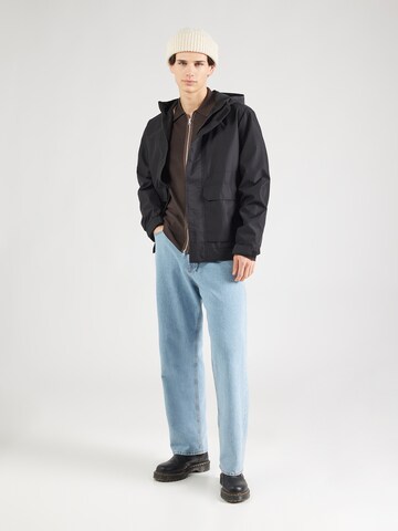 JACK & JONES Kurtka przejściowa 'JCOCLIMB' w kolorze czarny