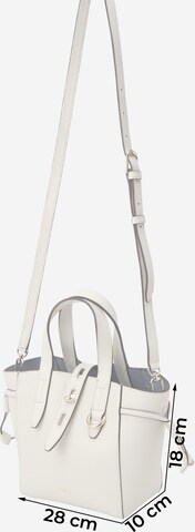 FURLA - Bolso de mano en blanco