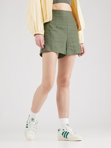 ABOUT YOU Regular Pants 'Ramona' in Green: front