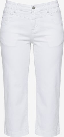 LAURASØN Jeans in Wit: voorkant