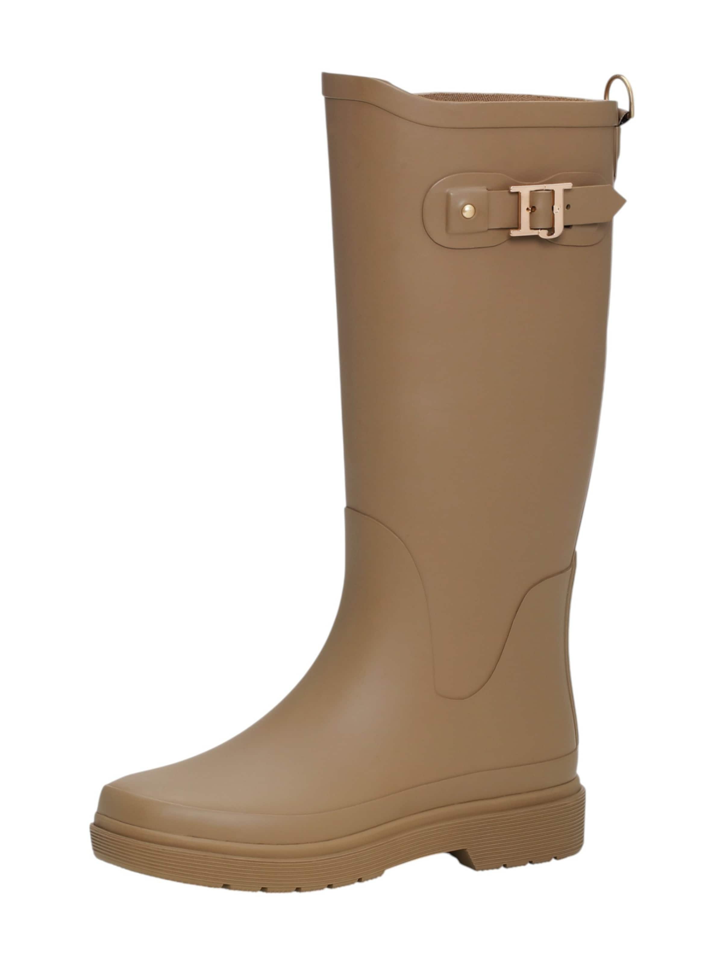 ILSE JACOBSEN Rubber boot 'RUBAIR13' in Brown: front