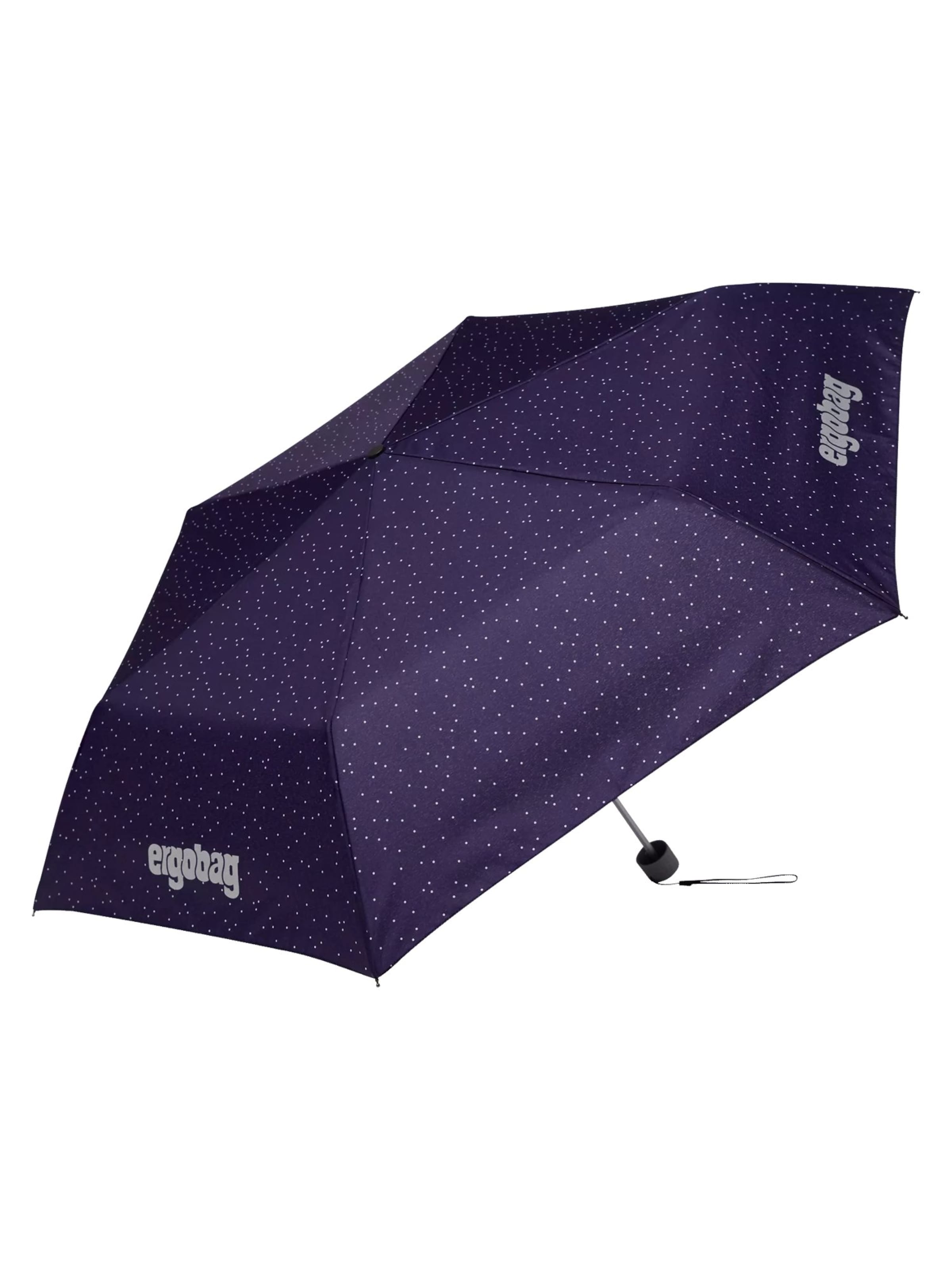 ergobag Regenschirm 'Regenschirm Regenschirm'‌‌‌‌‌‌ in Lila: Vorderseite