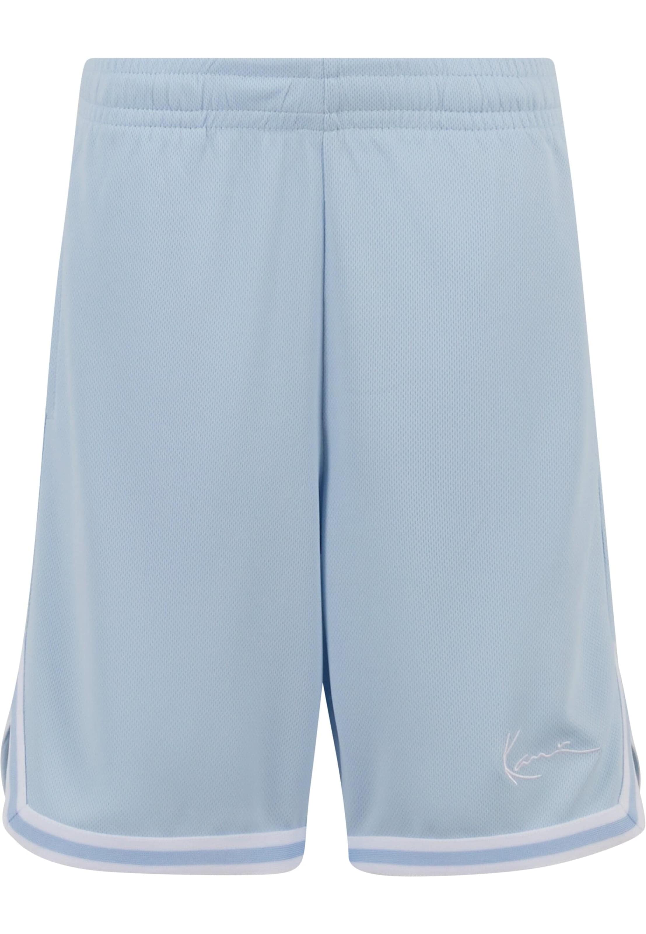 Karl Kani Normalny krój Spodnie w kolorze niebieski: przód