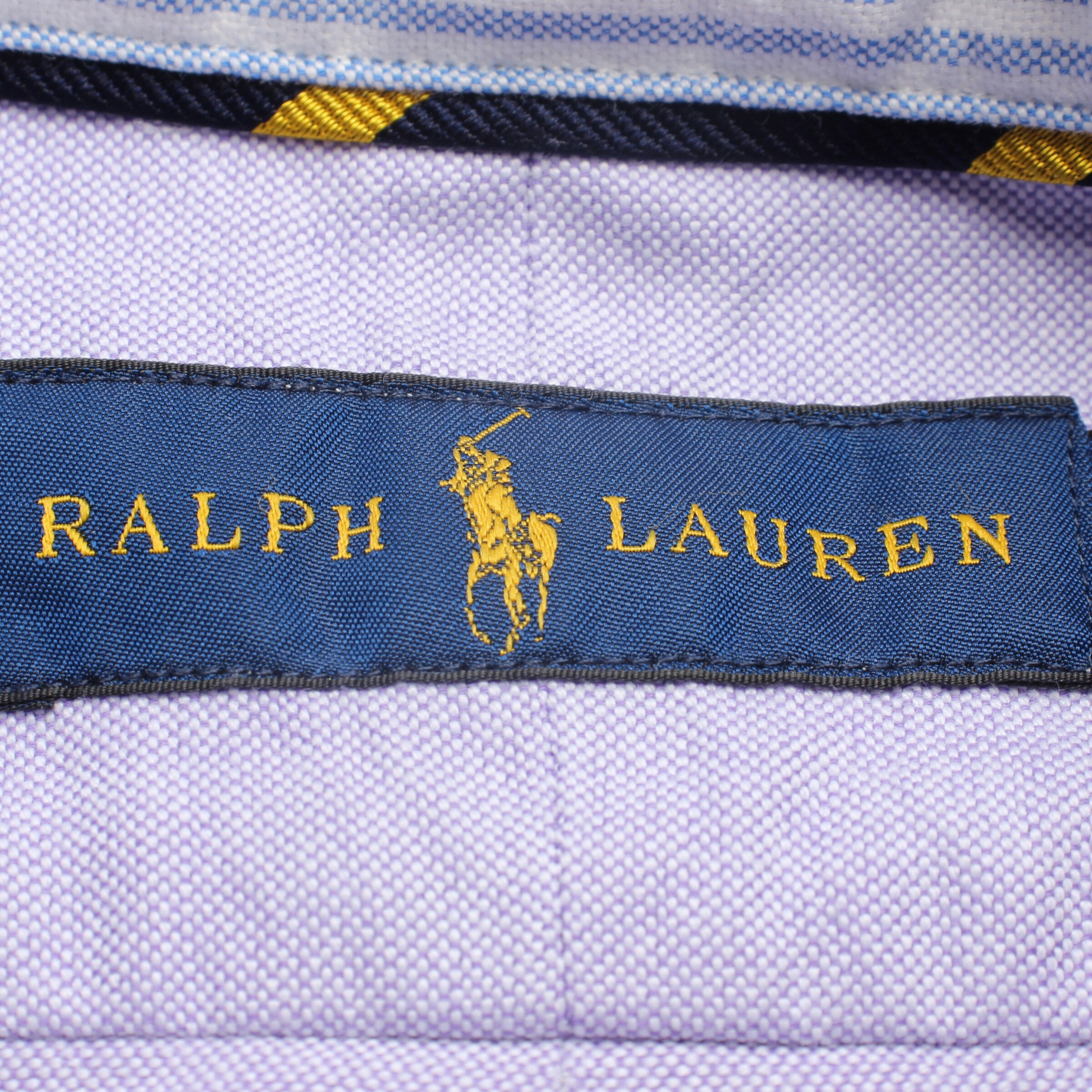 Polo Ralph Lauren Button Up Shirt in XXL in Purple