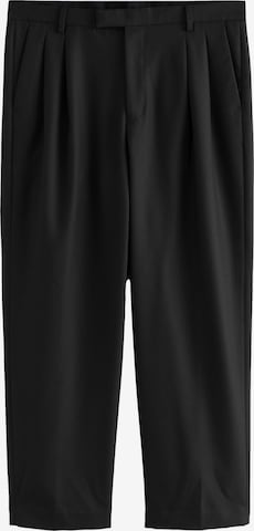 Pantaloni con piega frontale 'N.Premium' di Next in nero: frontale