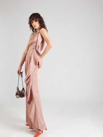 Tuta jumpsuit 'PAT' di TFNC in marrone