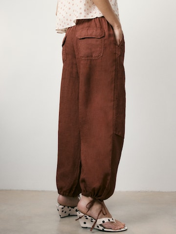 Wide Leg Pantalon Bhoem en marron