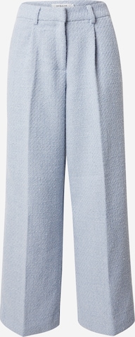 Wide leg Pantaloni con pieghe 'Abriella' di MSCH COPENHAGEN in blu: frontale