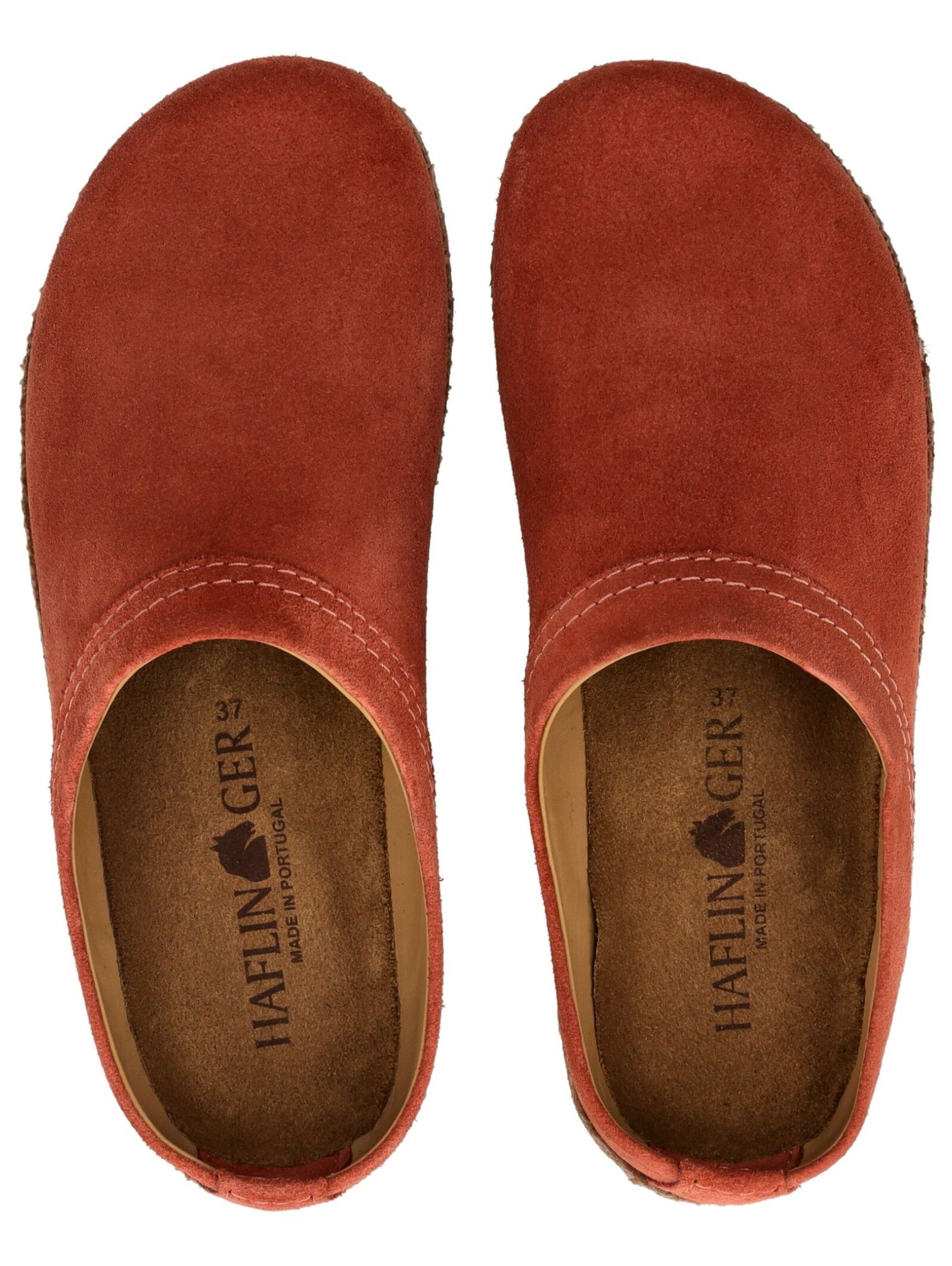 HAFLINGER Pantolette in Orange