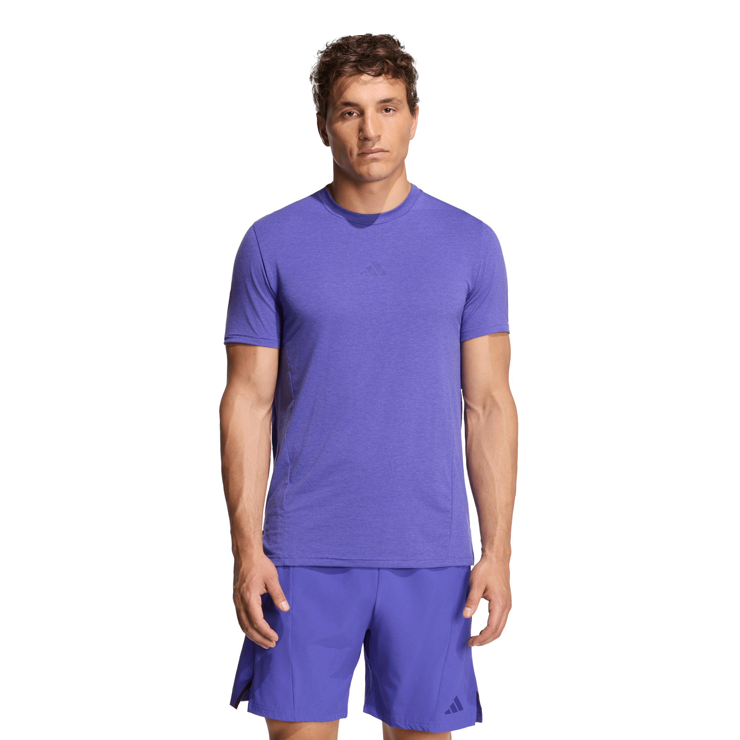 ADIDAS PERFORMANCE Regular Performance shirt 'Designed for Training' in Purple: front