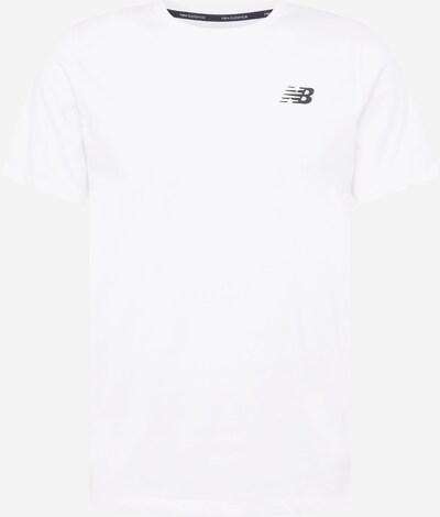 new balance Performance Shirt in Black / White, Item view