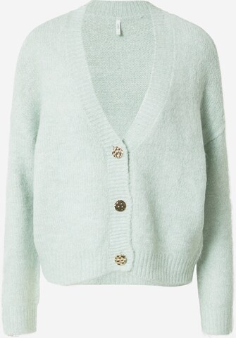 Cardigan 'ZOEY' ONLY en vert : devant